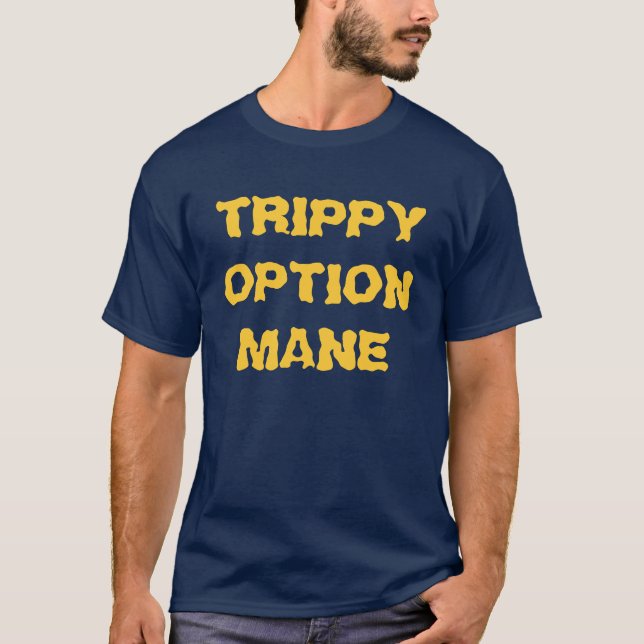 T-shirt Crinière Trippy d'option (Devant)