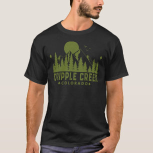 T-shirt Cripple Creek Colorado Mountain View Classic T-Shi