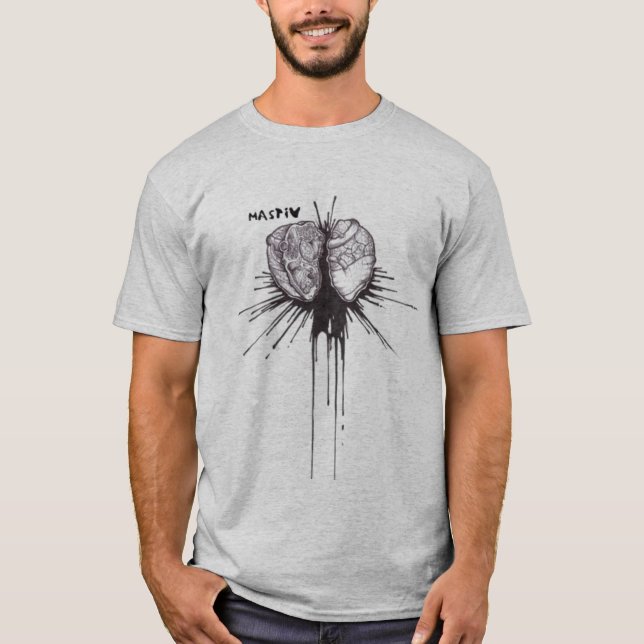 T-shirt Crise cardiaque (Devant)