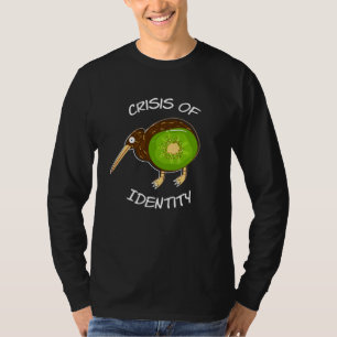T-shirt Crise De L'Identité Fruits D'Oiseaux Kiwi