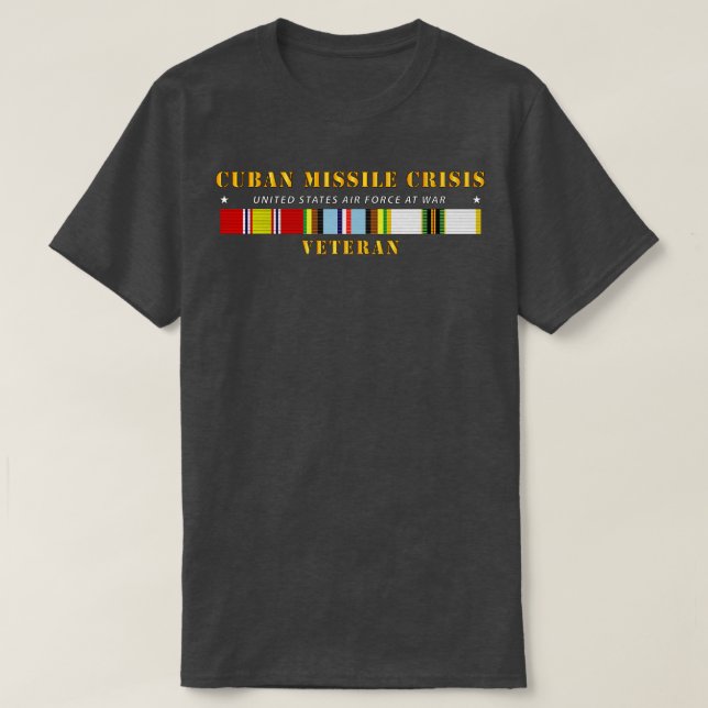 T-shirt Crise des missiles cubains avec AFEM FROID SVC USA (Design devant)