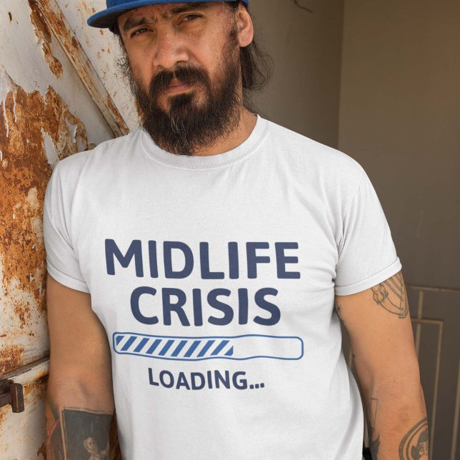 T-shirt Crise du milieu de vie (Créateur téléchargé)
