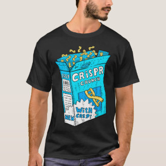 T-shirt Crispr Cas9. Édition de gènes. Science Céréale. Ad