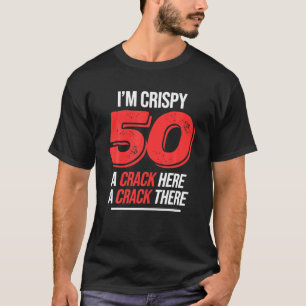 T-shirt Crispy 50E Anniversaire 50 Ans Hommes Femmes Cris 