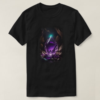 T-shirt Cristal 3D brillant à l'intérieur