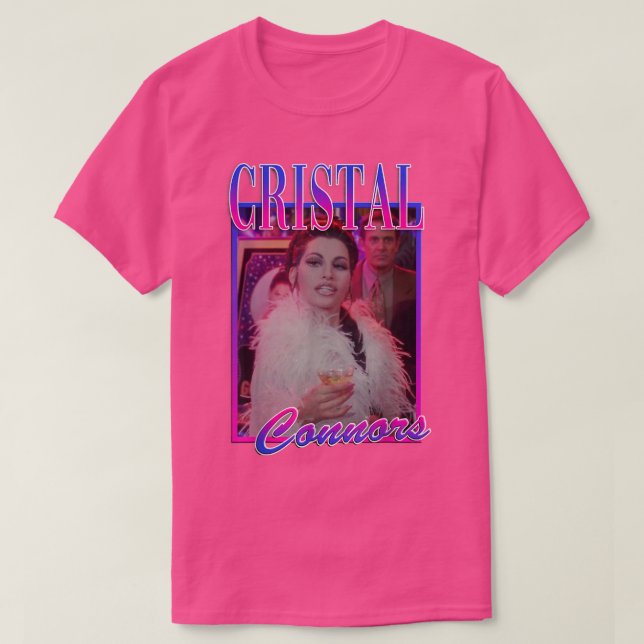 T-shirt Cristal Connors Showgirls Tri 485 (Design devant)