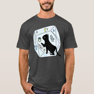 T-shirt Cristal de chat cosmique 1