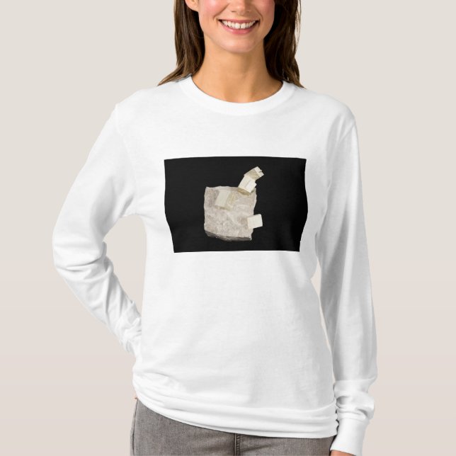 T-shirt Cristaux de pyrite en schiste (Devant)