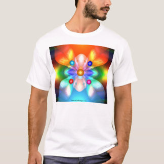 T-shirt Cristaux et flammes
