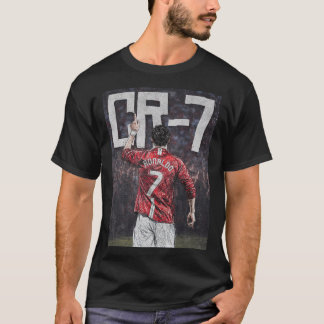 T-shirt Cristiano Ronaldo CR7 – Légende de Manchester Uni