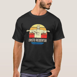 T-shirt Cristo Redentor De Rio De Janeiro Au Brésil