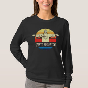 T-shirt Cristo Redentor De Rio De Janeiro Au Brésil