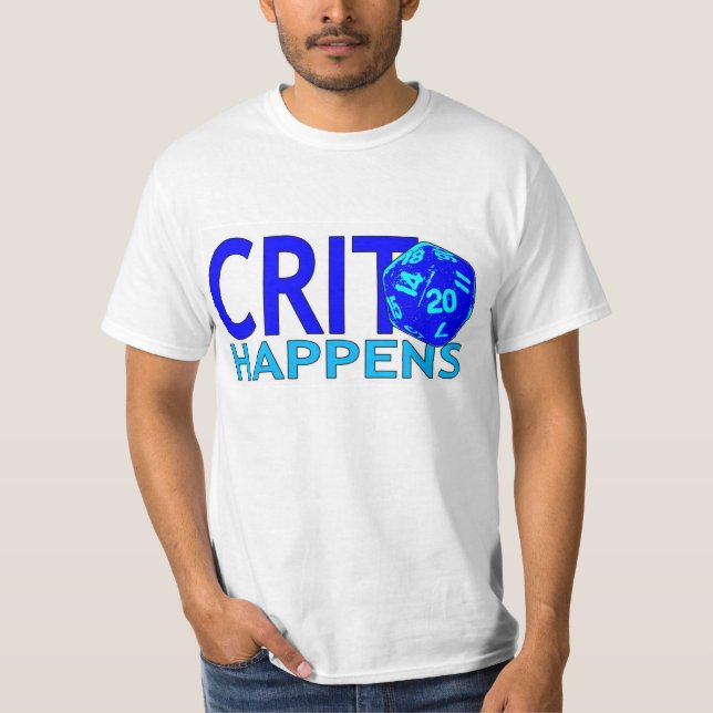 T-shirt Crit se produit (Devant)