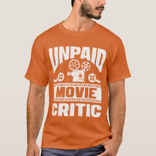 T-shirt Critique de film non rémunéré Cinéma Réalisateurs