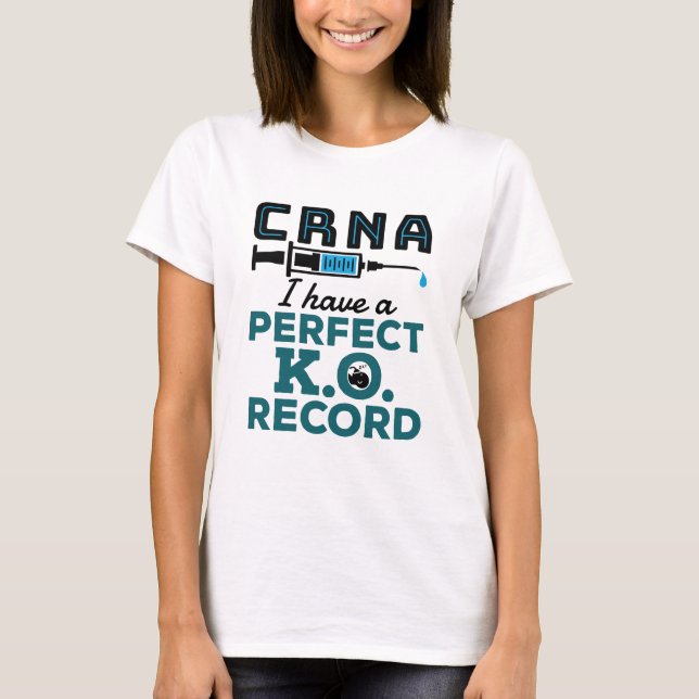 T-shirt CRNA J'Ai Un Dossier K.O. Parfait (Devant)
