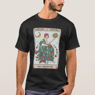 T-shirt Cro Crocheter Tarot Card Crochet Cool Quilting Cro