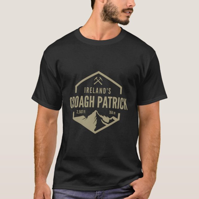 T-shirt Croagh Patrick d'Irlande (Devant)
