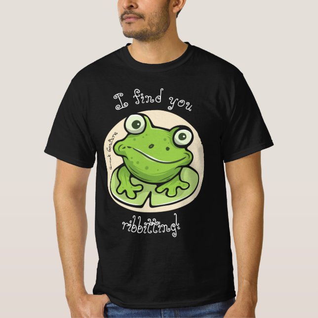 T-shirt Croak Couture, "Trouvez-vous des béquilles !", T-s (Devant)