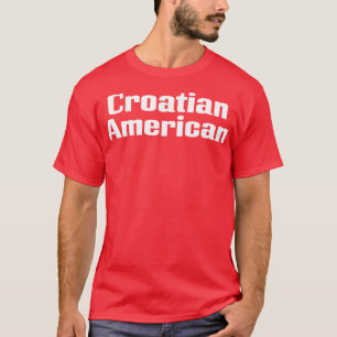 T-shirt Croate Américain 1
