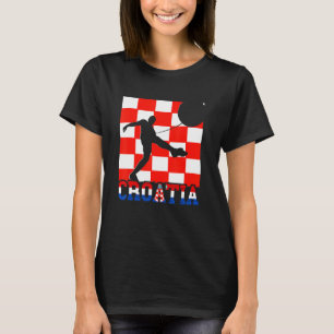 T-shirt Croate joueur de football Pride croate Croatie Dra
