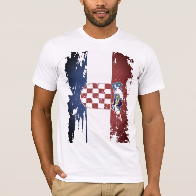 T-shirt Croatie (Devant)