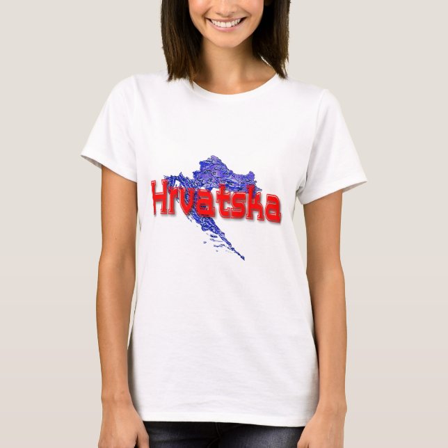 T-shirt Croatie (Devant)