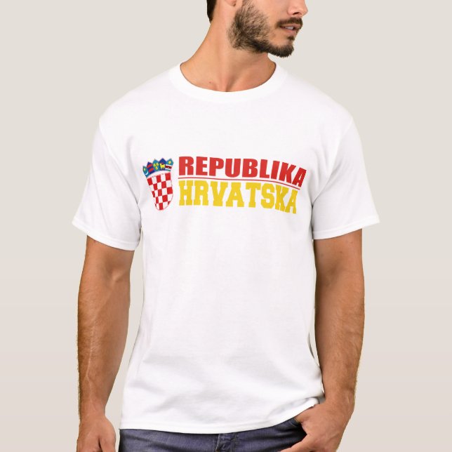 T-shirt Croatie 2 (Devant)