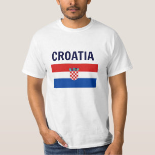 T-shirt Croatie - Drapeau de Croatie
