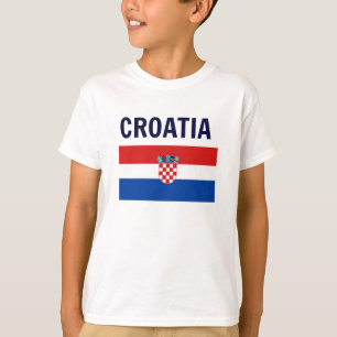 T-shirt Croatie - Drapeau de Croatie