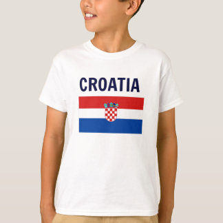 T-shirt Croatie - Drapeau de Croatie