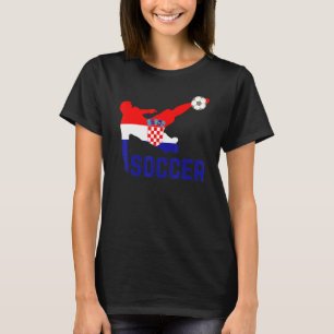 T-shirt Croatie Football national Football Croatie Footbal