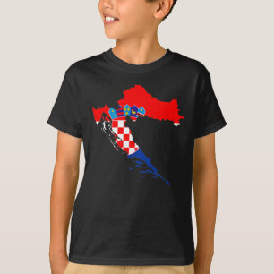 T-shirt Croatie   Indicateur
