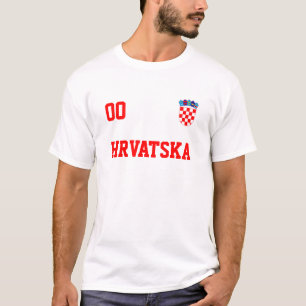 T-shirt Croatie Nom&Numéro Football Football Jersey