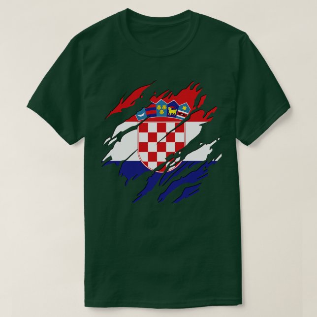 T-shirt Croatie toujours (Design devant)