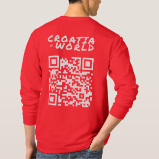 T-shirt CROATIEvs MONDE Rouge