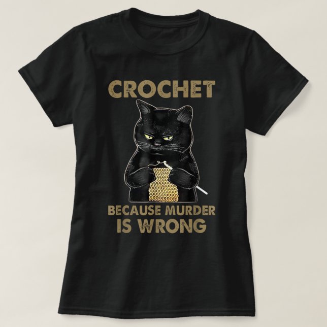 T-shirt crochet (Design devant)