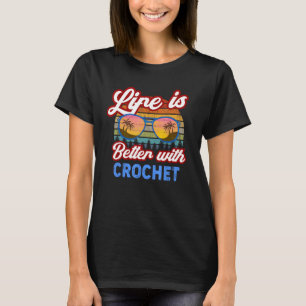 T-shirt Crochet Avec Crochet Dit :