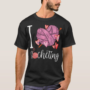 T-shirt Crochet cœur j'aime