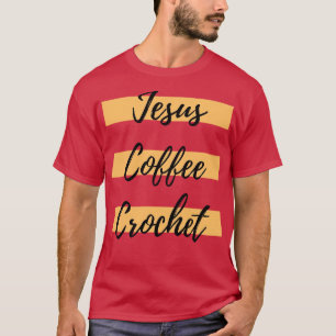 T-shirt Crochet de café Jésus