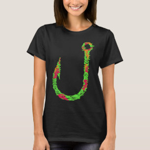 T-shirt Crochet de canne à pêche couleur