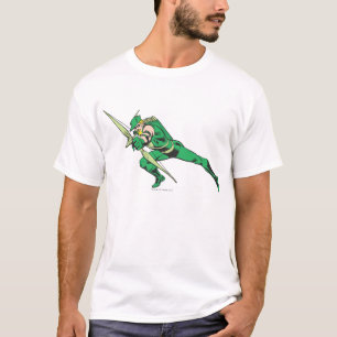 T-shirt Crochets de flèche verte