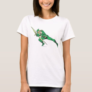T-shirt Crochets de flèche verte