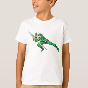 T-shirt Crochets de flèche verte