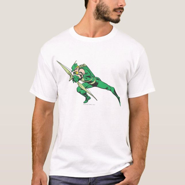 T-shirt Crochets Flèches vertes (Devant)