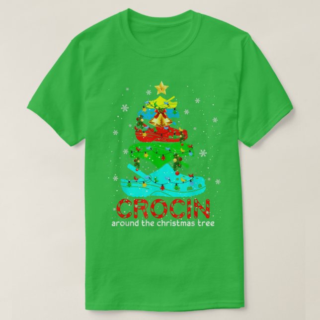 T-shirt Crocine autour de l'arbre de Noël 1933 (Design devant)