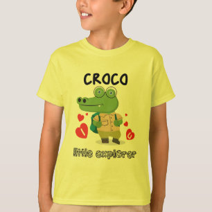 T-shirt Croco petit explorateur - Crocodile