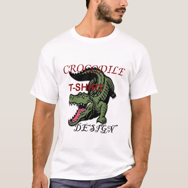 T-shirt crocodile (Devant)