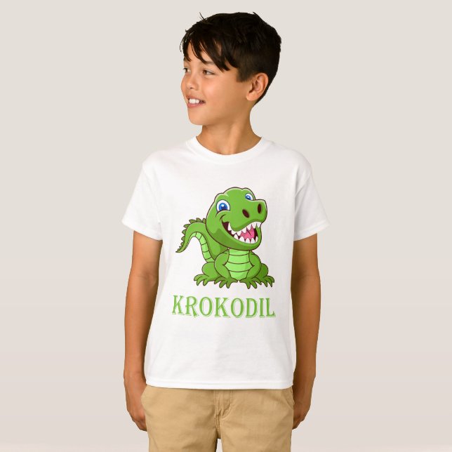 T-shirt Crocodile (Devant entier)