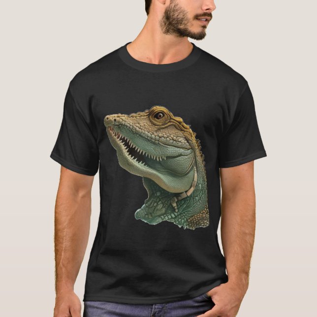 T-shirt crocodile (Devant)