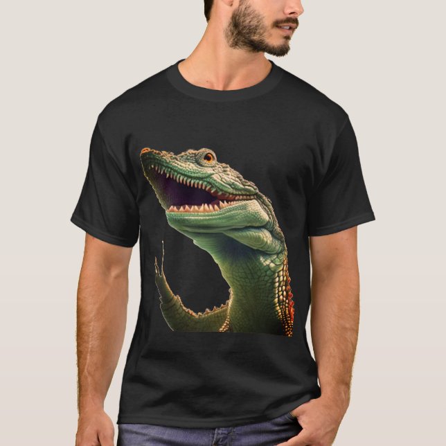 T-shirt crocodile (Devant)